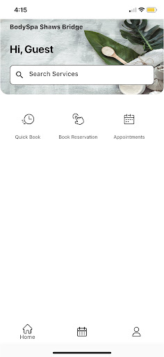 Android application BodySpa at Bodyscape screenshort
