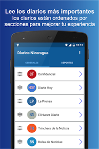 Captura de Pantalla 1 Diarios Nicaragua android