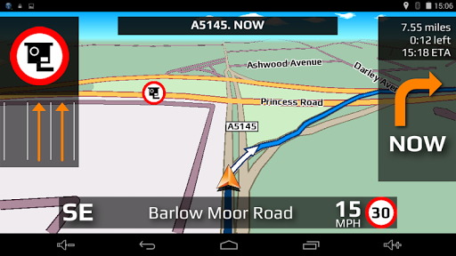 Aguri Navigation Screen 2