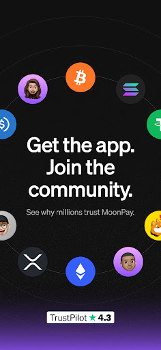 Screenshot of MoonPay: Buy Crypto & Bitcoin