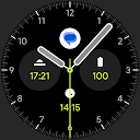 Pear Analog Watch Face