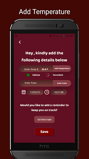 Body Temperature Diary