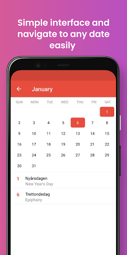 Sweden Public Holidays 2023 Screen 2