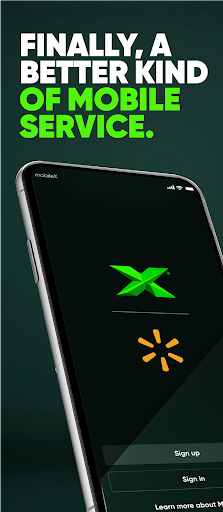Android application MobileX for Walmart screenshort