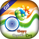 Republic Day GIF 2018 -  26 Jan Greetings GIF icon