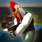 Cover Image of ดาวน์โหลด Shotgun Chicken Farmers : FPS Chicken Gun Shooter 1.0 APK