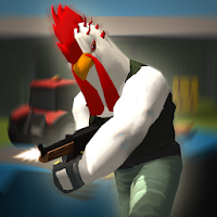 Пиксельный цыпленок: шутер FPS Gun