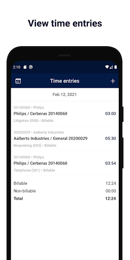 Android application Legalsense screenshort