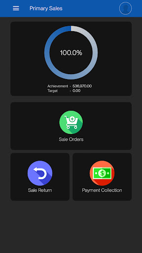 Android application Olila Salesforce screenshort