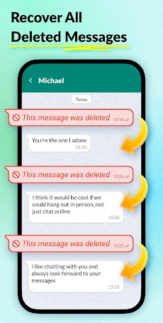 Recover Deleted Messages - WAのおすすめ画像1