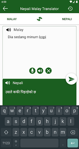 Nepali Malay Translator