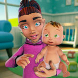 Virtual Baby Life Simulator - Baby Care Games 3D icon