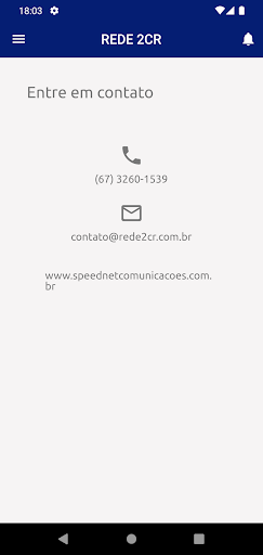 Portal Rede 2CR Screen 3