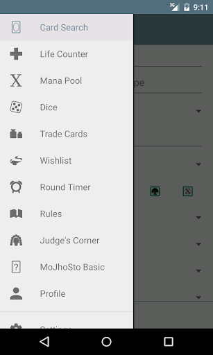 Android application MTG Familiar screenshort