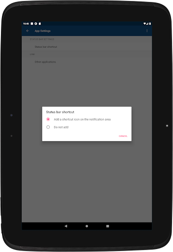 Screenshot of Magnetic Field Meter