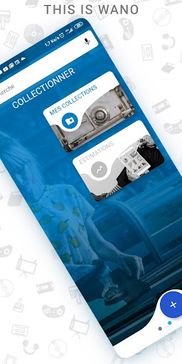 Android application Wano Collector screenshort