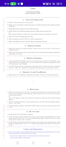 MAKAUT Physics Screen 2