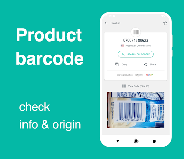 QR Code & Barcode Scanner Captura de pantalla