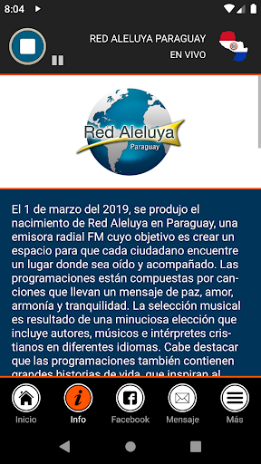 Red Aleluya Paraguay Screen 2