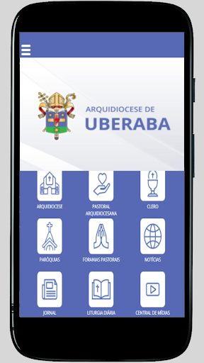 Android application Arquidiocese de Uberaba screenshort