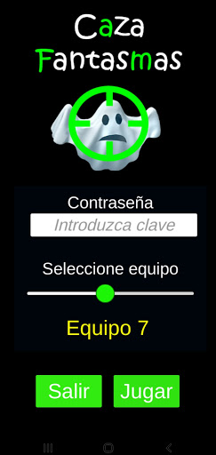 Android application MFA Caza Fantasmas screenshort