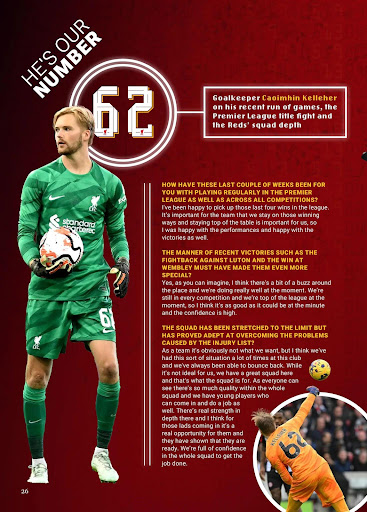 Screenshot of Liverpool  FC Programme