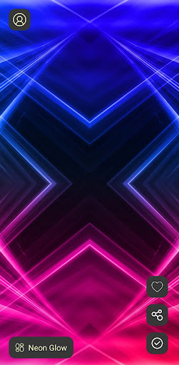 Screenshot of Abstract Wallpaper App