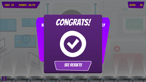 Contaminant Attack! Screen 2