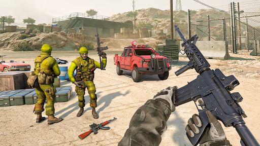 Android application Fps Shooting Games 3d Offline screenshort