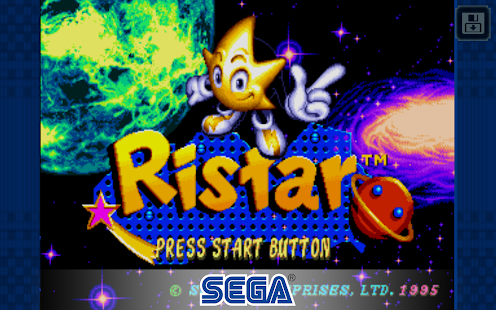 Ristar Classic Screenshot