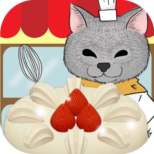 Cute cat's cake shop  Icon