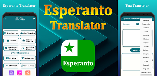 Android application Esperanto Translator screenshort