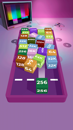 Game screenshot Chain Cube 2048: 3D Merge Game apk download