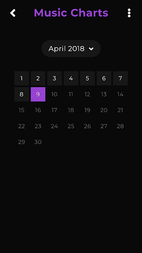 Rap R&B Music Charts Screen 3