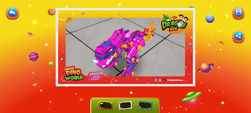 Android application INACO DRAGON EGG screenshort