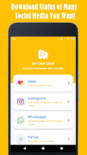 DV Oneclick - All Social Media Downloader 5.0.99 APK screenshots 1