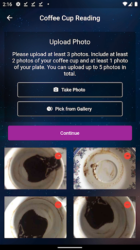 Android application Fal Yolu: Tarot Fortune Teller screenshort