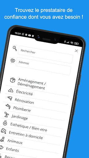 Android application Endorzz screenshort
