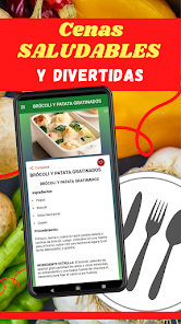 Screenshot 3 Cenas Saludables android