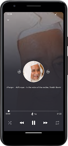 Ibrahim AlAkhdar Quran offline Screen 2