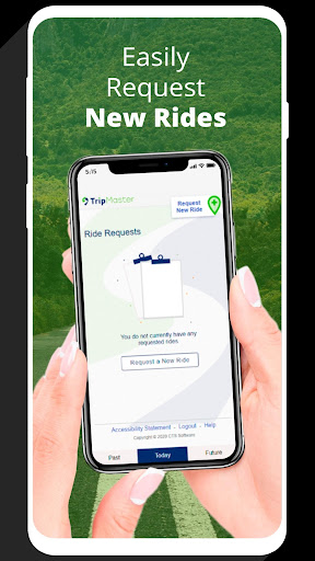 Android application CTS Rider Portal screenshort