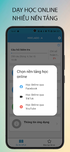 Ôn thi GPLX 2025 - HocLaDo