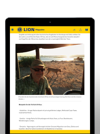 LION Magazine Switzerland