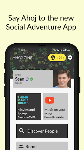 Android application Ahojzine screenshort