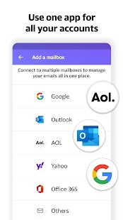 Yahoo Mail – Organized Email Screenshot