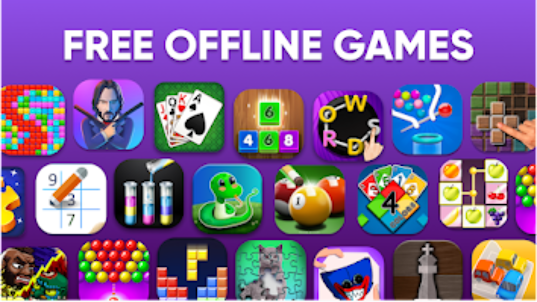 Offline Games: No Internet
