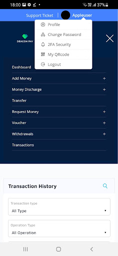Deacon Pay Screen 2