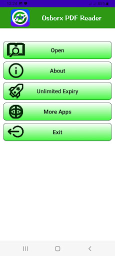 Osborx PDF Reader Screen 2
