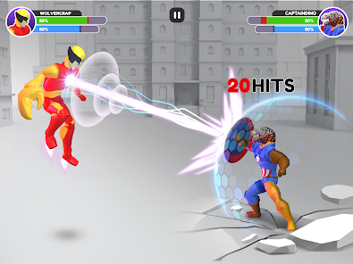 Merge Superhero: Fighting apkdebit screenshots 11