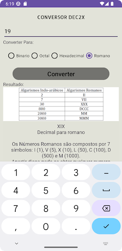 Dect2x conversor numérico Screen 3